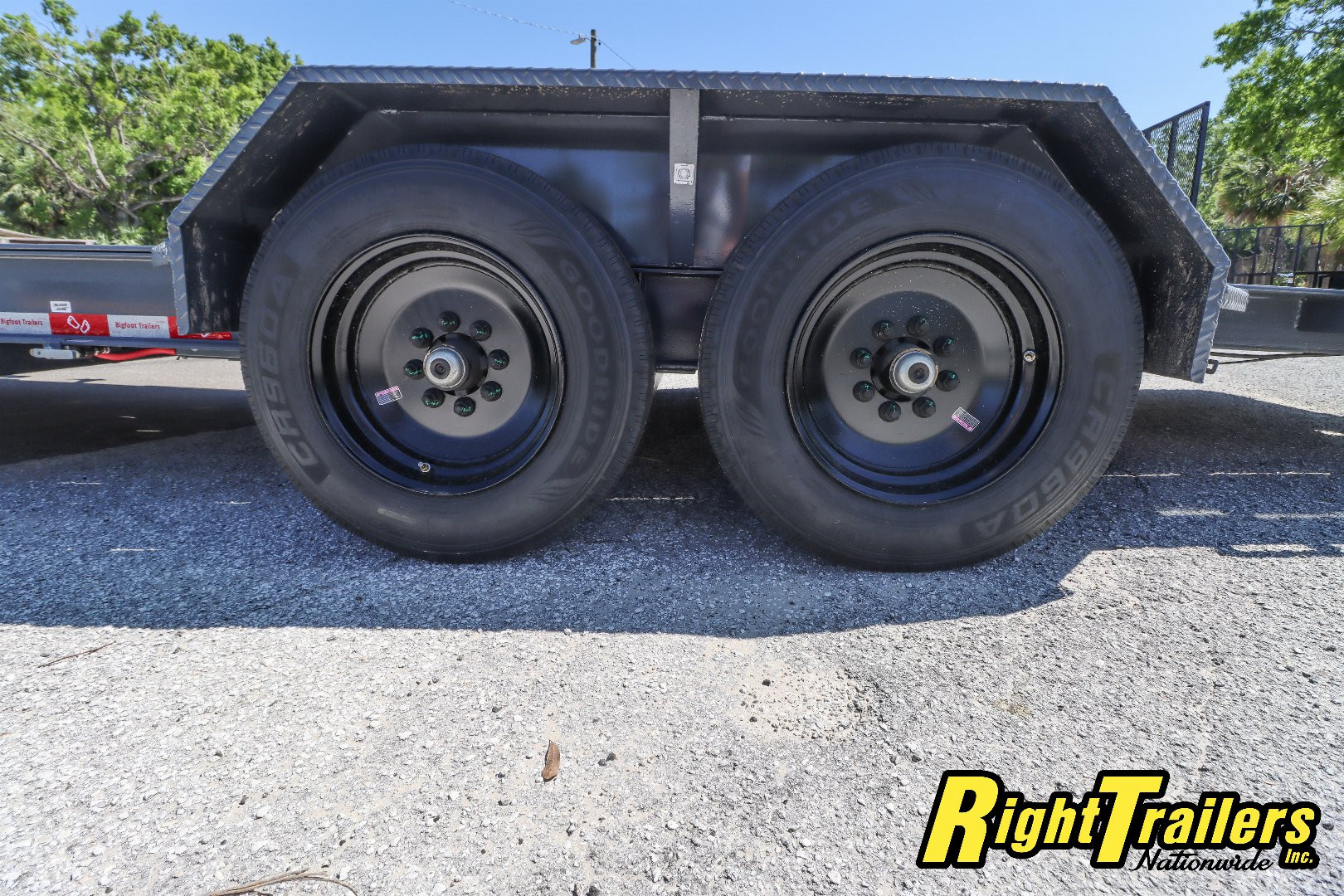 New 2025 7X24 Bigfoot Equipment Trailer