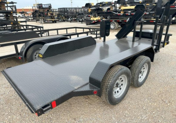 New 2024 East Texas Trailers 5x14 Tandem Axle Welding  Trailer