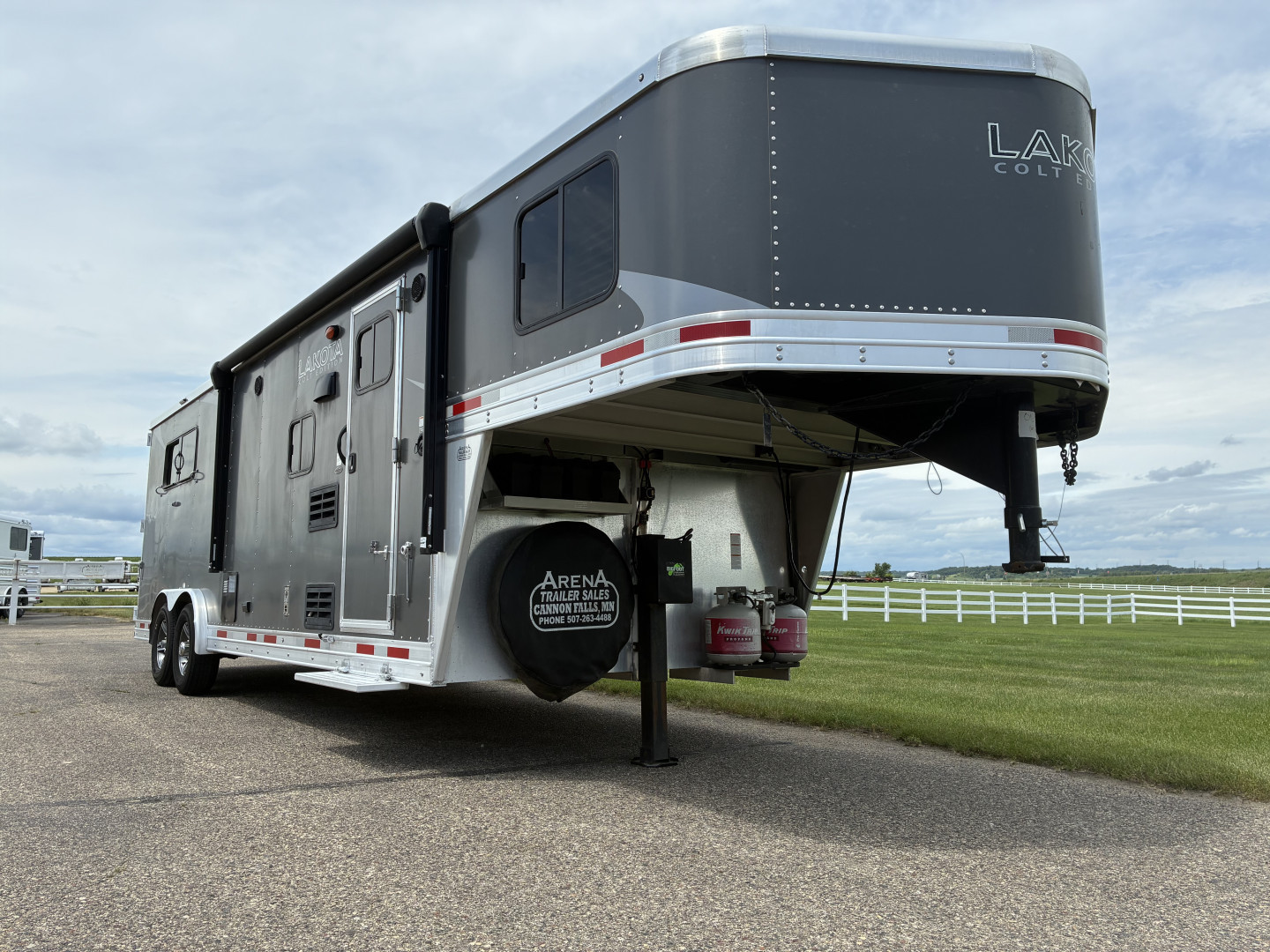 Used 2023 Lakota AC839 Horse Trailer