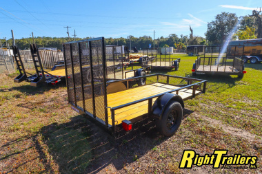 New 2025 5X10 Triple Crown Utility Trailer