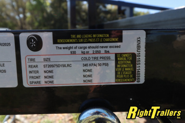 New 2025 5X10 Triple Crown Utility Trailer