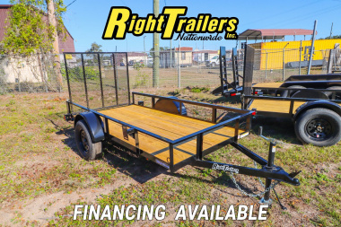 New 2025 5X10 Triple Crown Utility Trailer