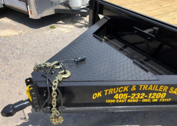 New 2025 Road Boss 102" X 20' Bumperpull Flatbed Deck Over Deckover Trailer