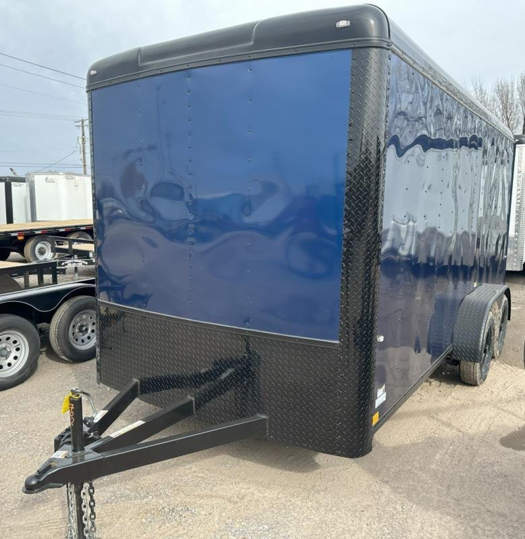 New 2025 Cargo Craft 7' x 16' x 7' Expedition Extreme Ramp Indigo Blue Cargo / Enclosed Trailer