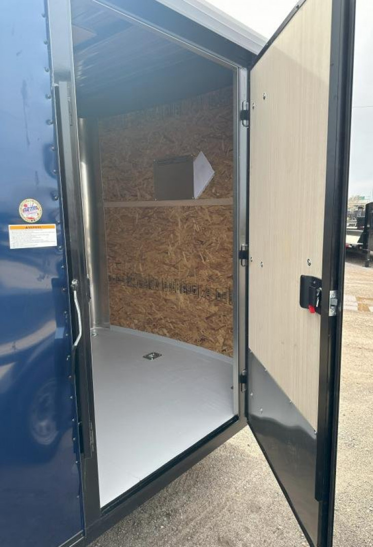 New 2025 Cargo Craft 7' x 16' x 7' Expedition Extreme Ramp Indigo Blue Cargo / Enclosed Trailer
