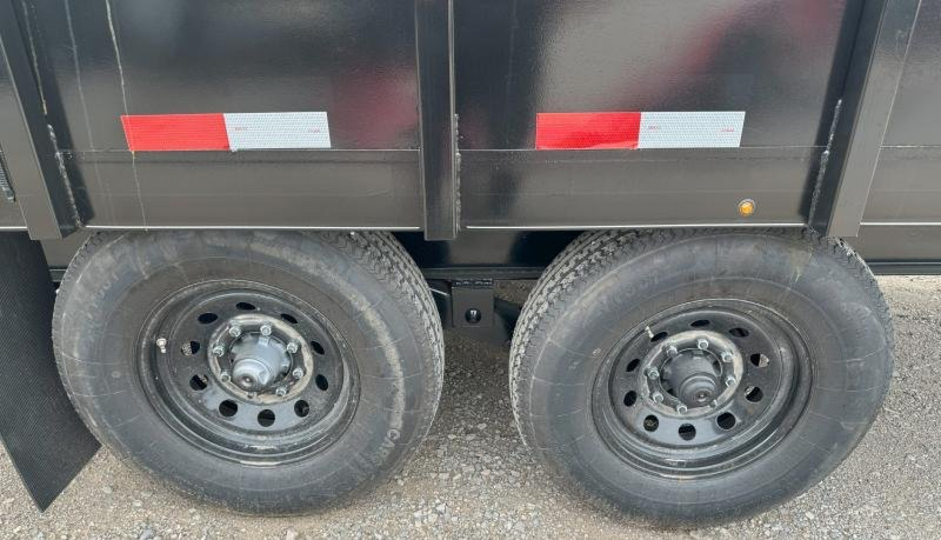 New 2025 Road Boss 102" x 14' Tandem Axle Gooseneck with 2' sides Dump Trailer