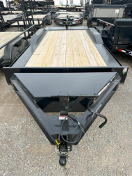 New 2025 East Texas 102x20 Drive over fenders with mini macho dove Equipment Trailer