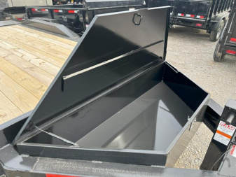 New 2025 East Texas 102x20 Drive over fenders with mini macho dove Equipment Trailer