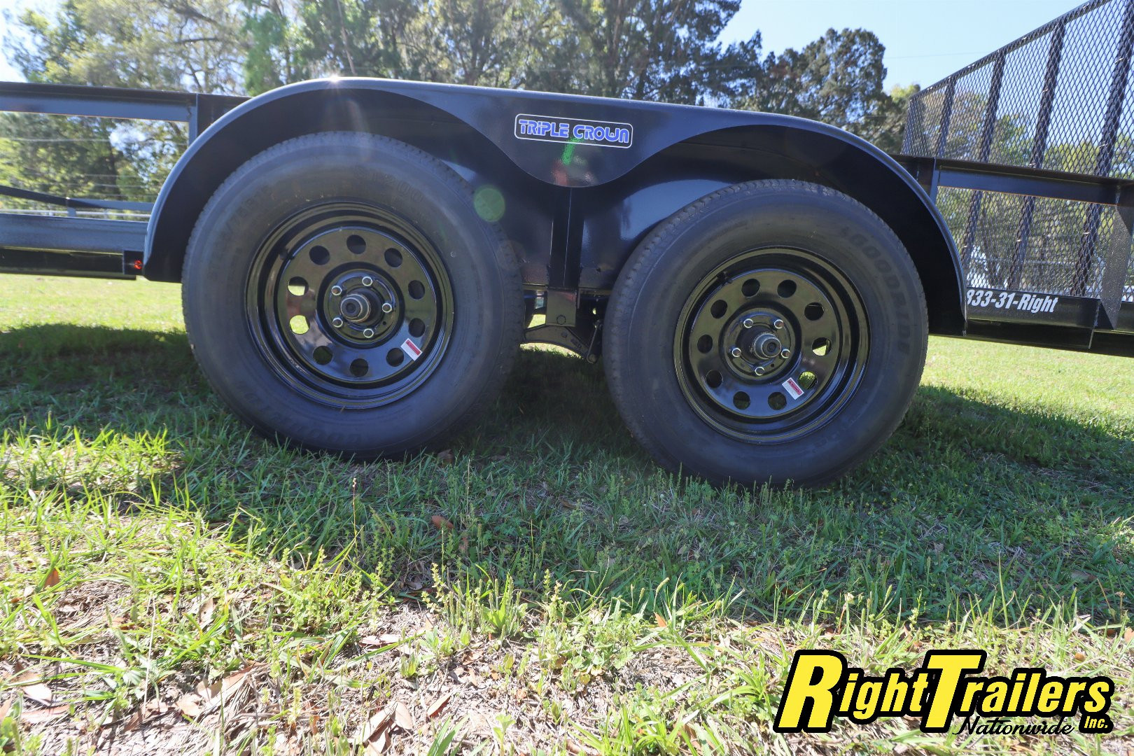 New 2025 6X16 Triple Crown Utility Trailer