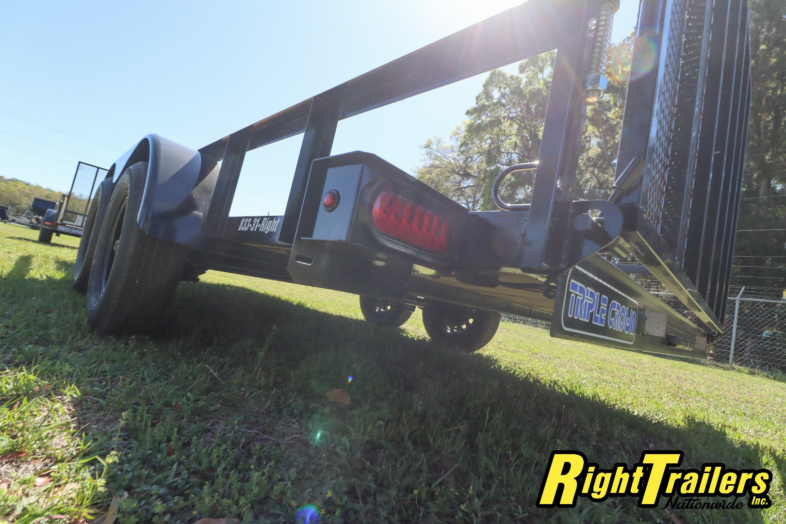 New 2025 6X16 Triple Crown Utility Trailer