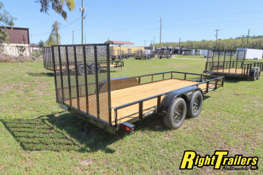 New 2025 6X16 Triple Crown Utility Trailer