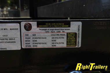 New 2025 6X16 Triple Crown Utility Trailer