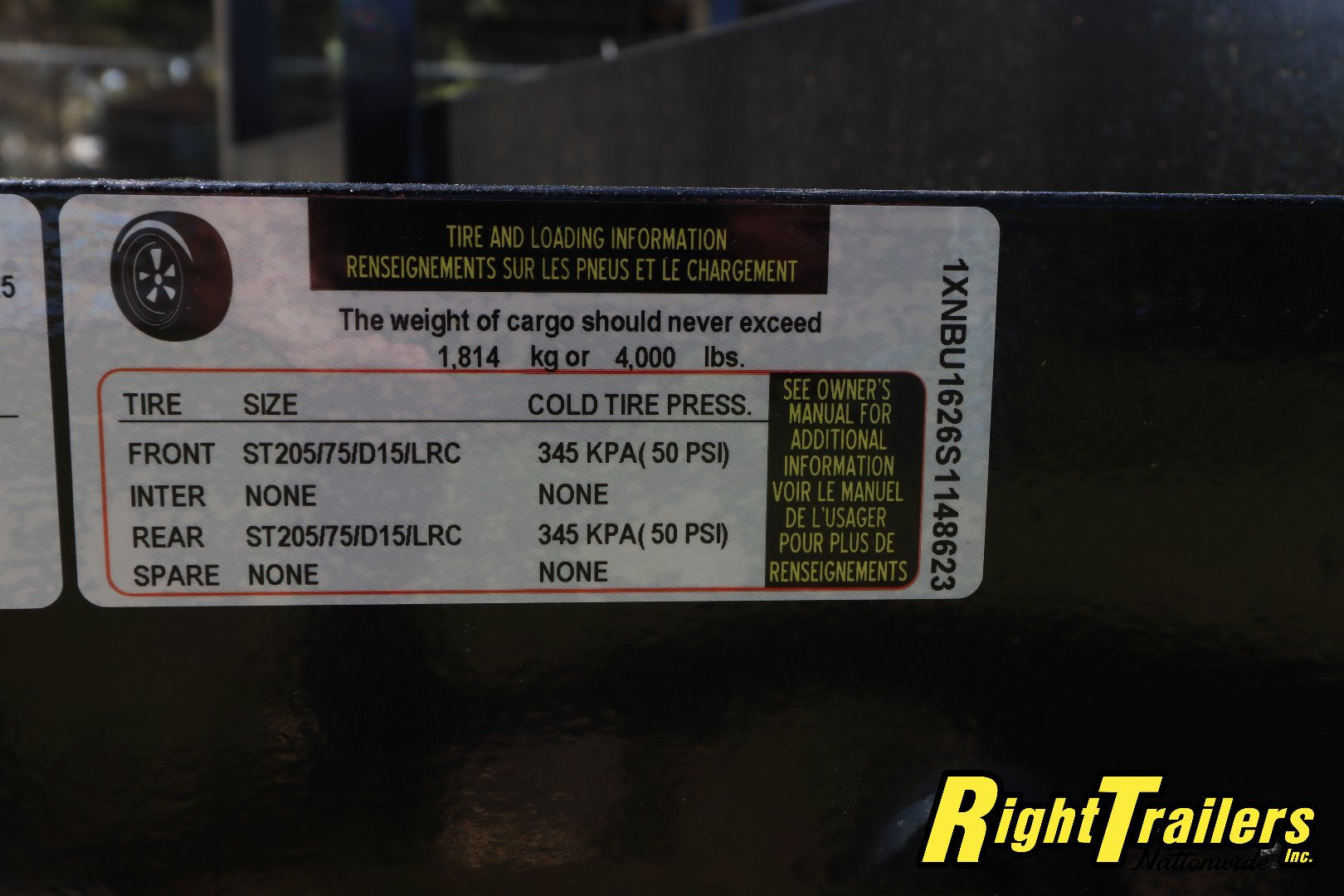 New 2025 6X16 Triple Crown Utility Trailer