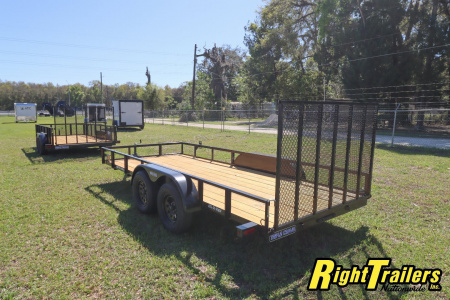 New 2025 6X16 Triple Crown Utility Trailer