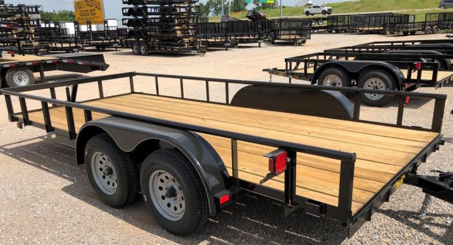 New 2025 Road Boss 83x16 Tandem Axle Utility Utility Trailer