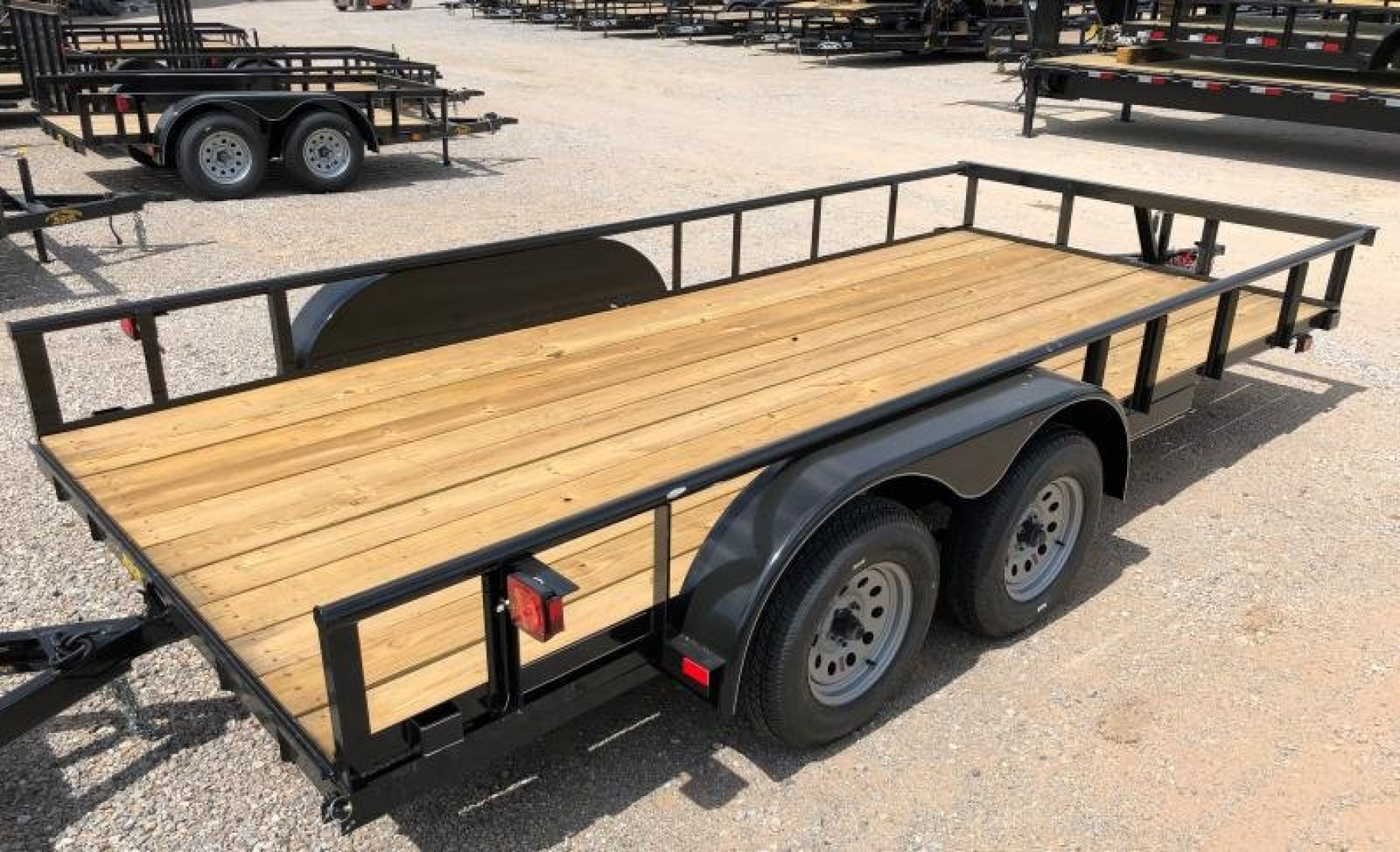 New 2025 Road Boss 83x16 Tandem Axle Utility Utility Trailer