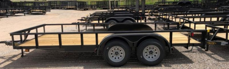 New 2025 Road Boss 83x16 Tandem Axle Utility Utility Trailer