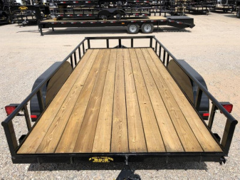 New 2025 Road Boss 83x16 Tandem Axle Utility Utility Trailer