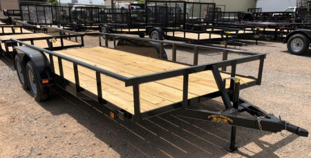 New 2025 Road Boss 83x16 Tandem Axle Utility Utility Trailer