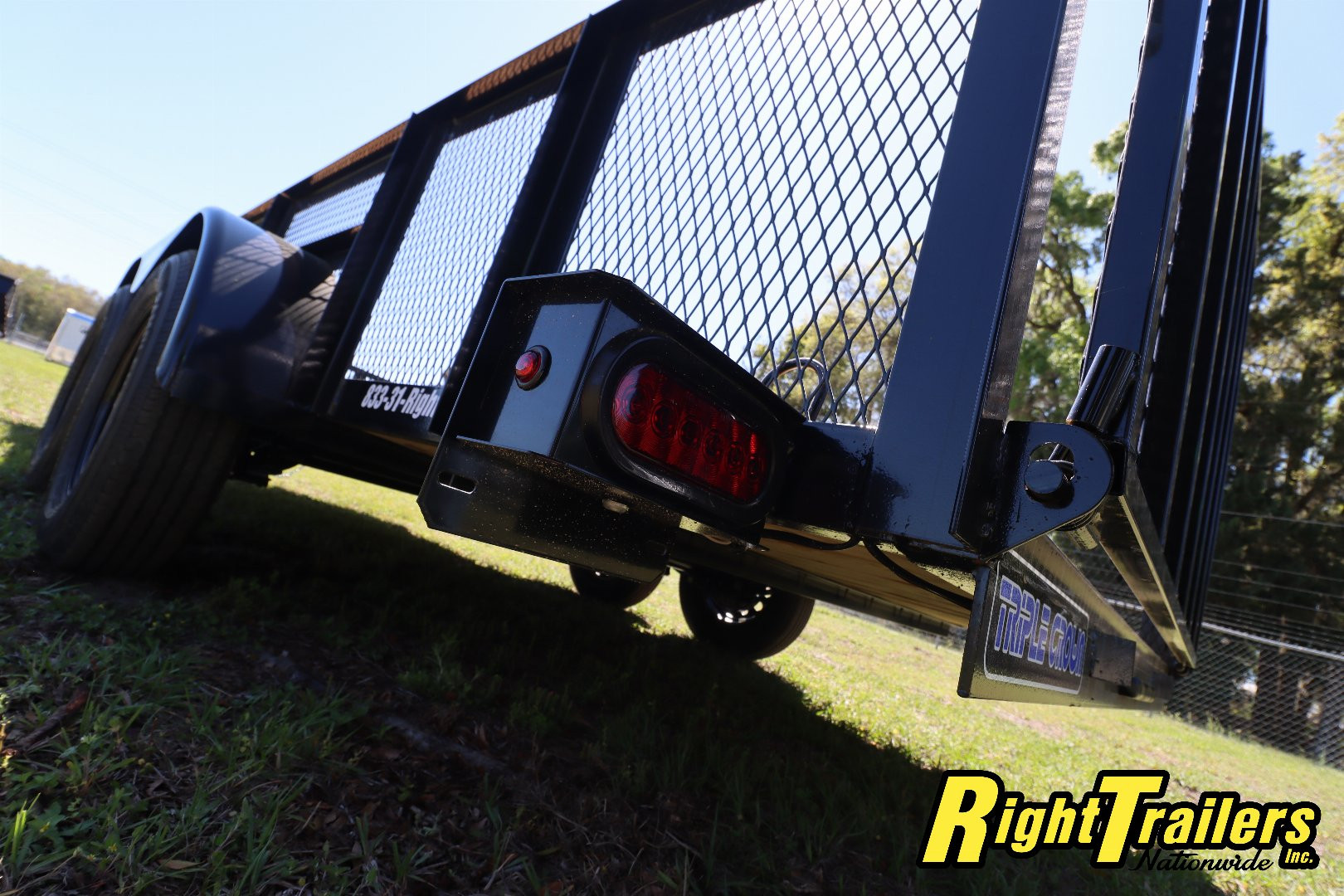 New 2025 6X16 Triple Crown Utility Trailer