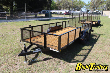 New 2025 6X16 Triple Crown Utility Trailer