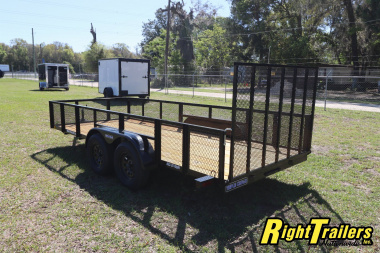 New 2025 6X16 Triple Crown Utility Trailer
