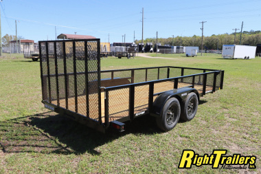 New 2025 6X16 Triple Crown Utility Trailer