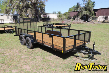 New 2025 6X16 Triple Crown Utility Trailer