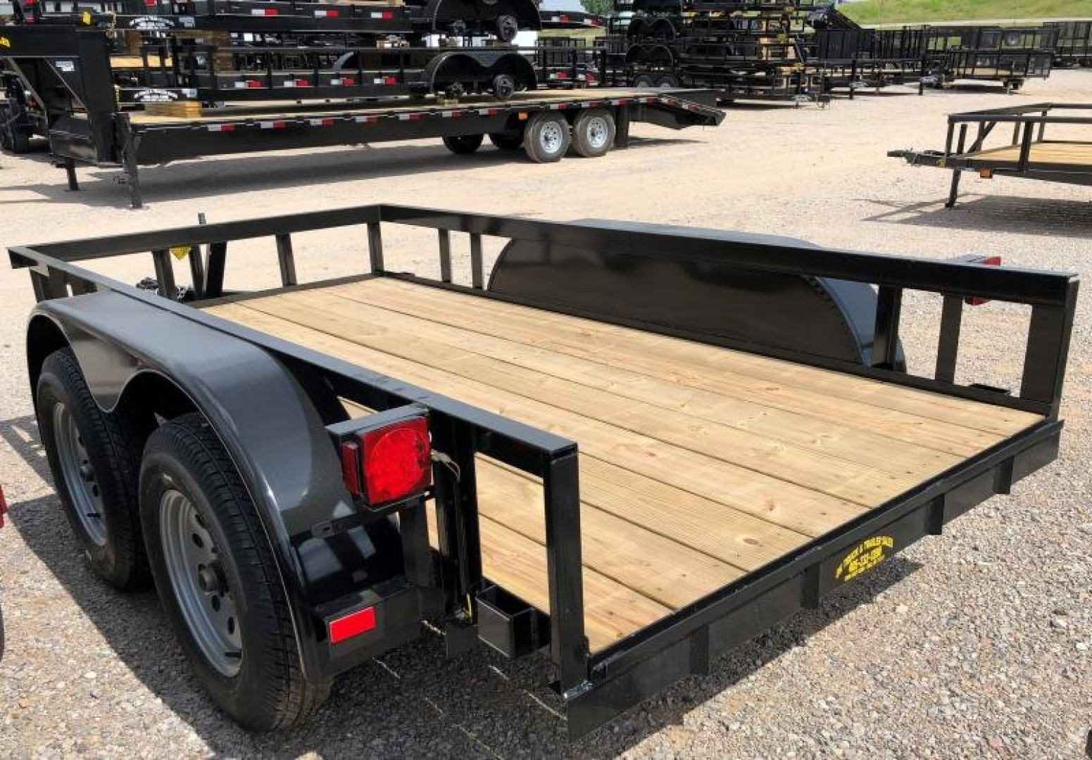 New 2025 Road Boss 5x10 Tandem Axle Utility Trailer