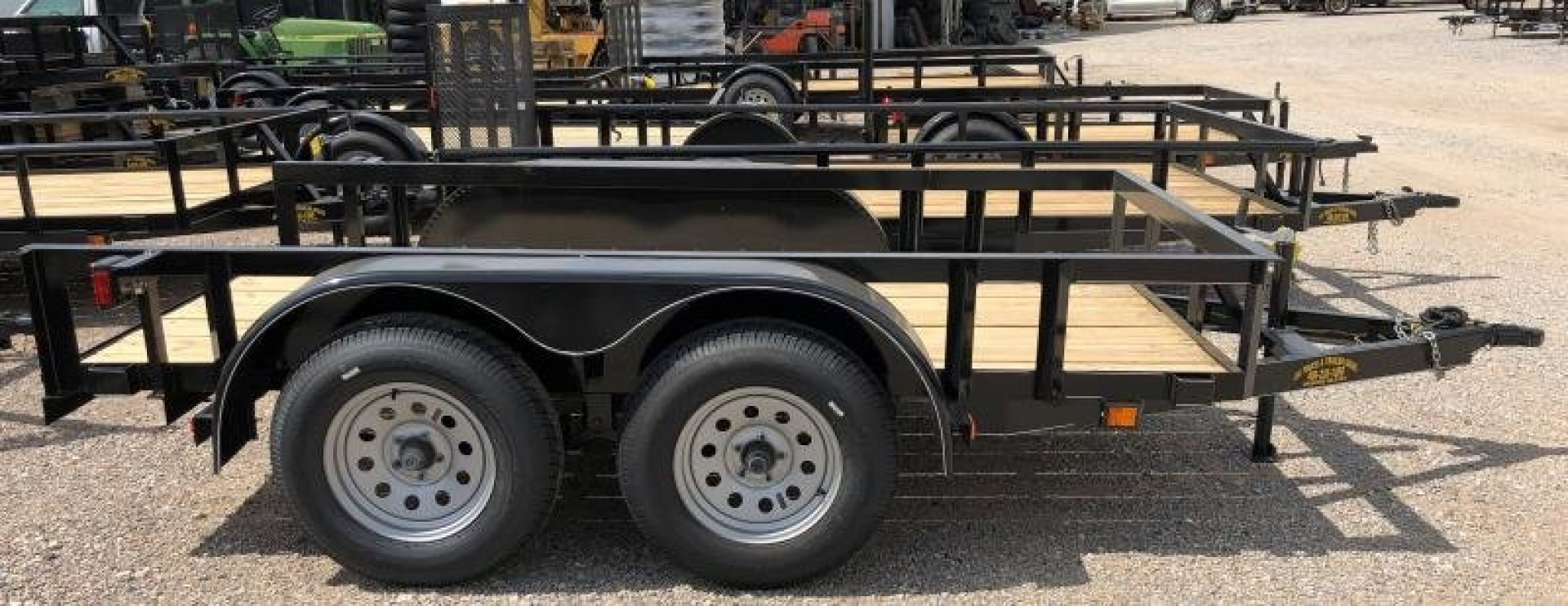 New 2025 Road Boss 5x10 Tandem Axle Utility Trailer