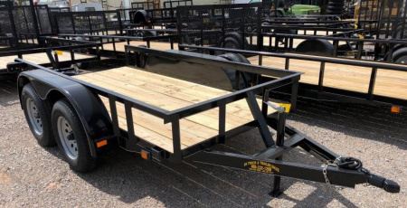 New 2025 Road Boss 5x10 Tandem Axle Utility Trailer