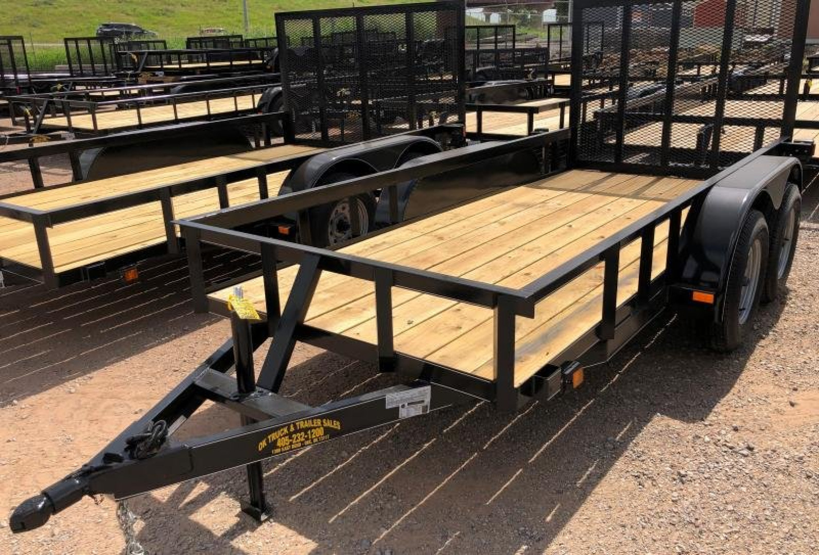 New 2025 Road Boss 5x12 Tandem Axle Utility Trailer