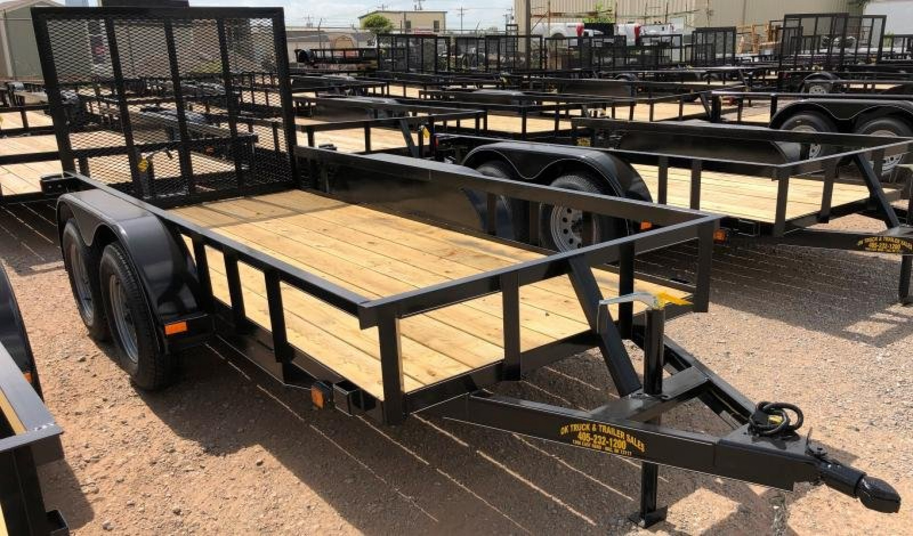 New 2025 Road Boss 5x12 Tandem Axle Utility Trailer