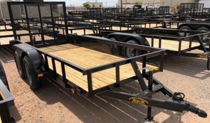 New 2025 Road Boss 5x12 Tandem Axle Utility Trailer
