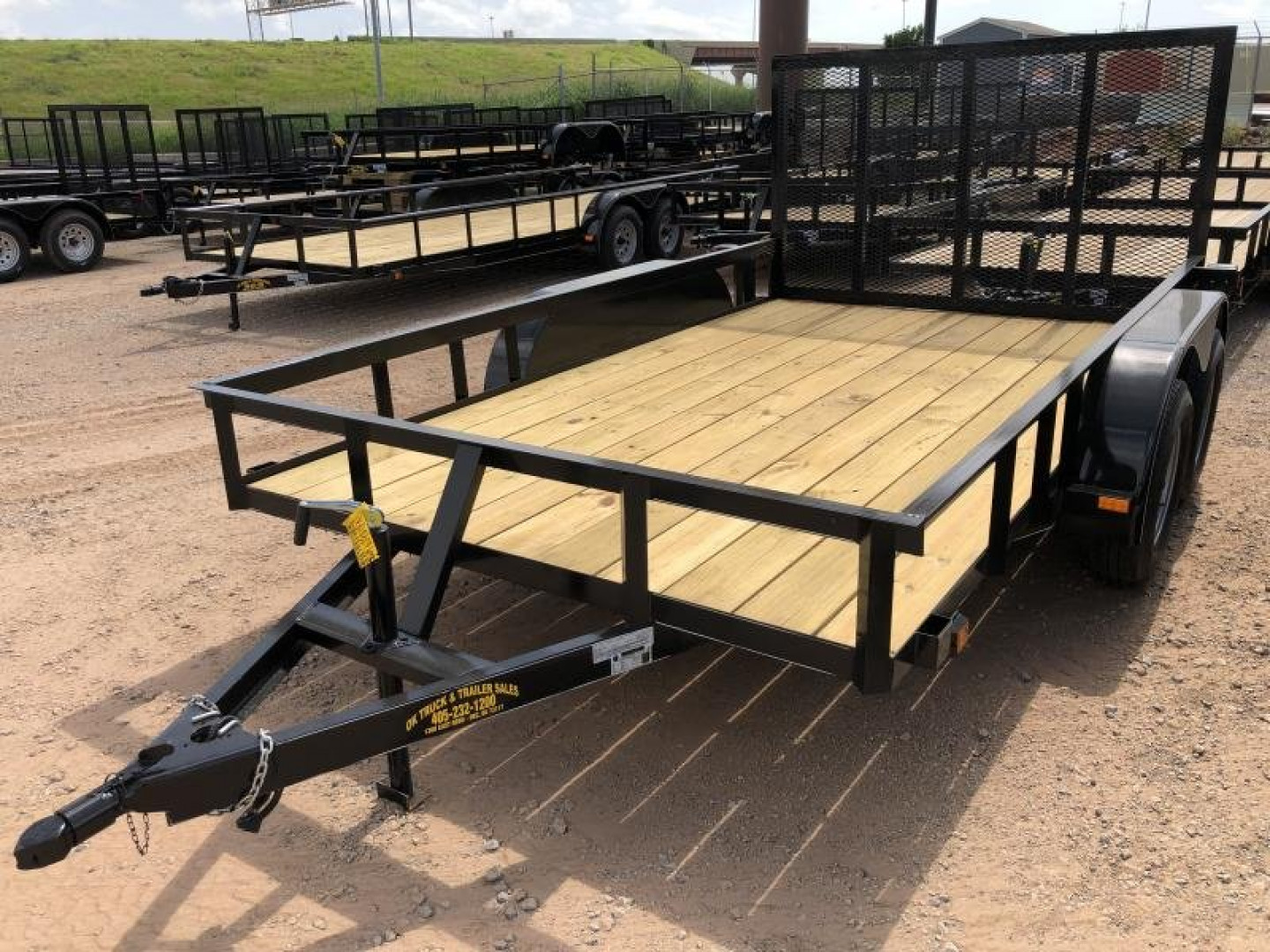 New 2025 Road Boss 83x12 Tandem Axle Utility Trailer