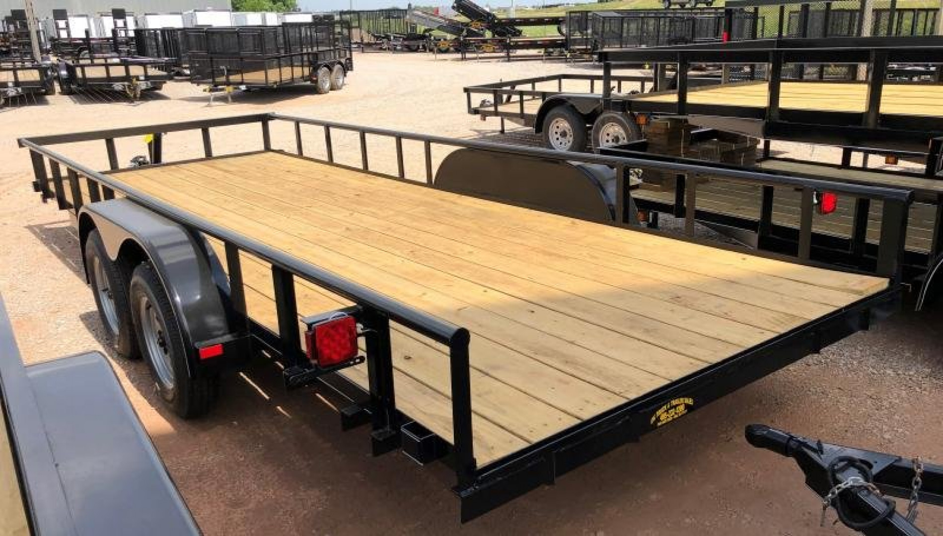 New 2025 Road Boss 83x20 Tandem Axle Utility Trailer