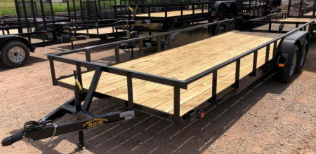 New 2025 Road Boss 83x20 Tandem Axle Utility Trailer