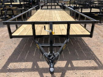 New 2025 Road Boss 83x20 Tandem Axle Utility Trailer