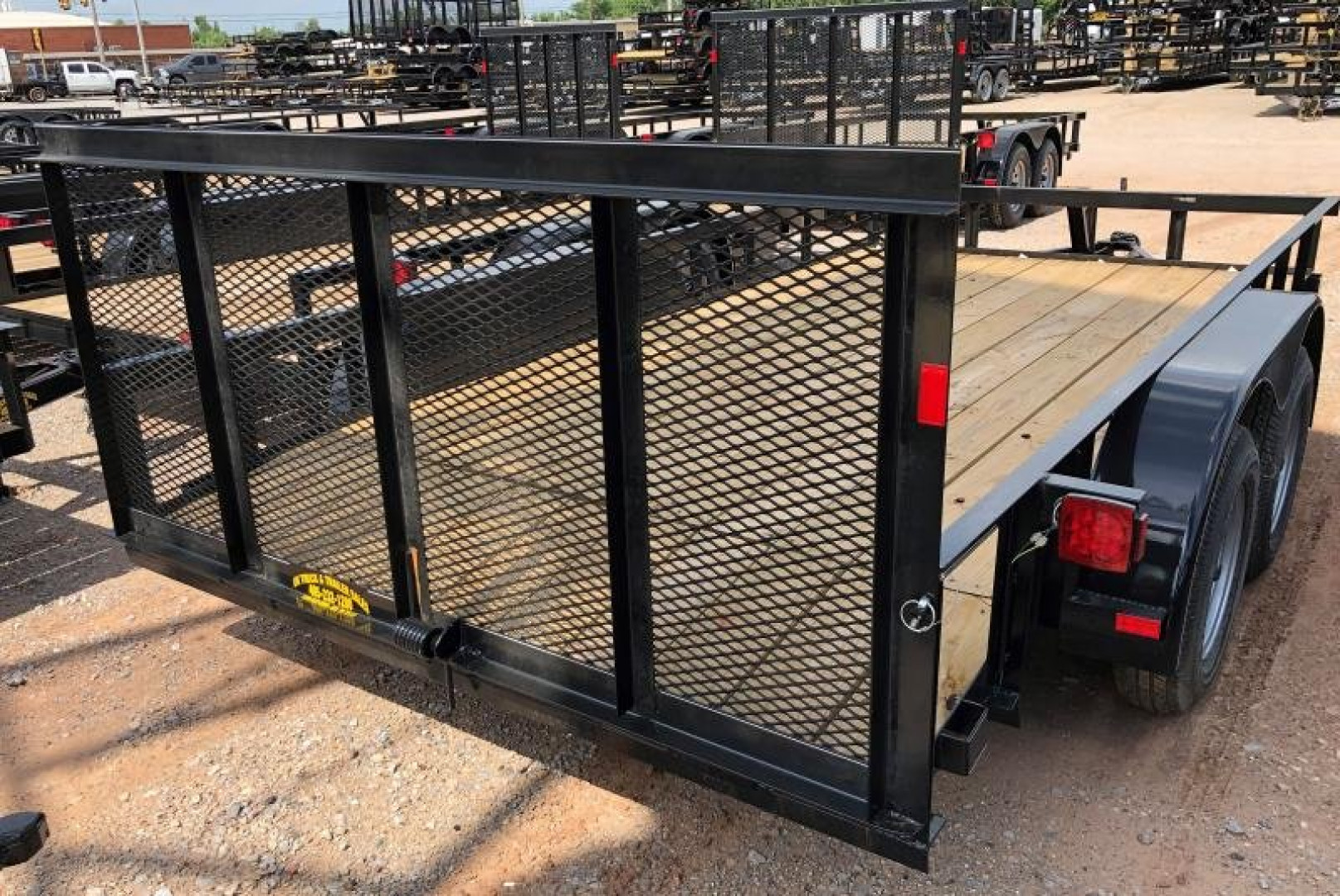 New 2025 Road Boss 83x14 Tandem Axle Utility Trailer