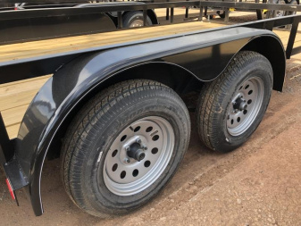 New 2025 Road Boss 83x14 Tandem Axle Utility Trailer