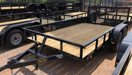 New 2025 Road Boss 83x14 Tandem Axle Utility Trailer
