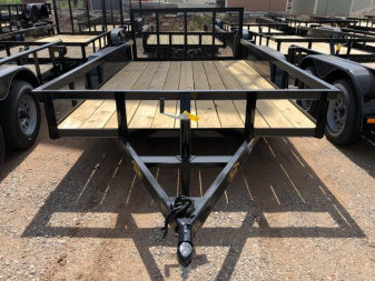 New 2025 Road Boss 83x14 Tandem Axle Utility Trailer