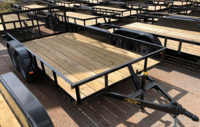 New 2025 Road Boss 83x14 Tandem Axle Utility Trailer