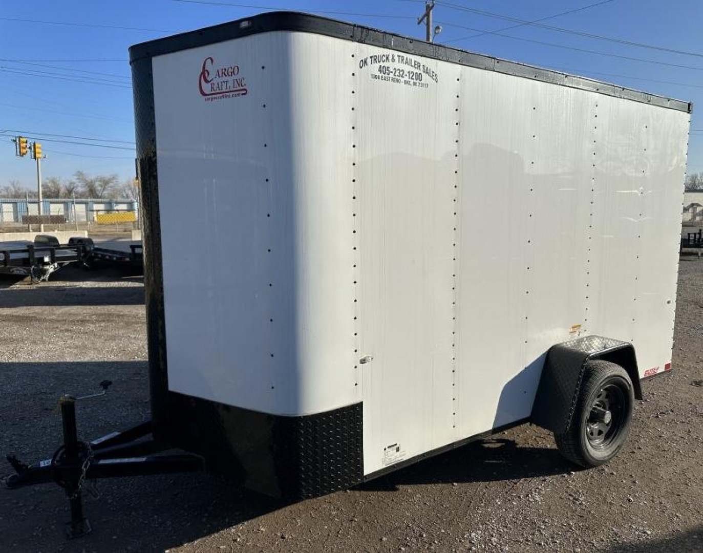 New 2023 Cargo Craft 6x12 Elite V Nose Sport Cargo / Enclosed Trailer