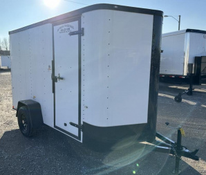 New 2023 Cargo Craft 6x12 Elite V Nose Sport Cargo / Enclosed Trailer