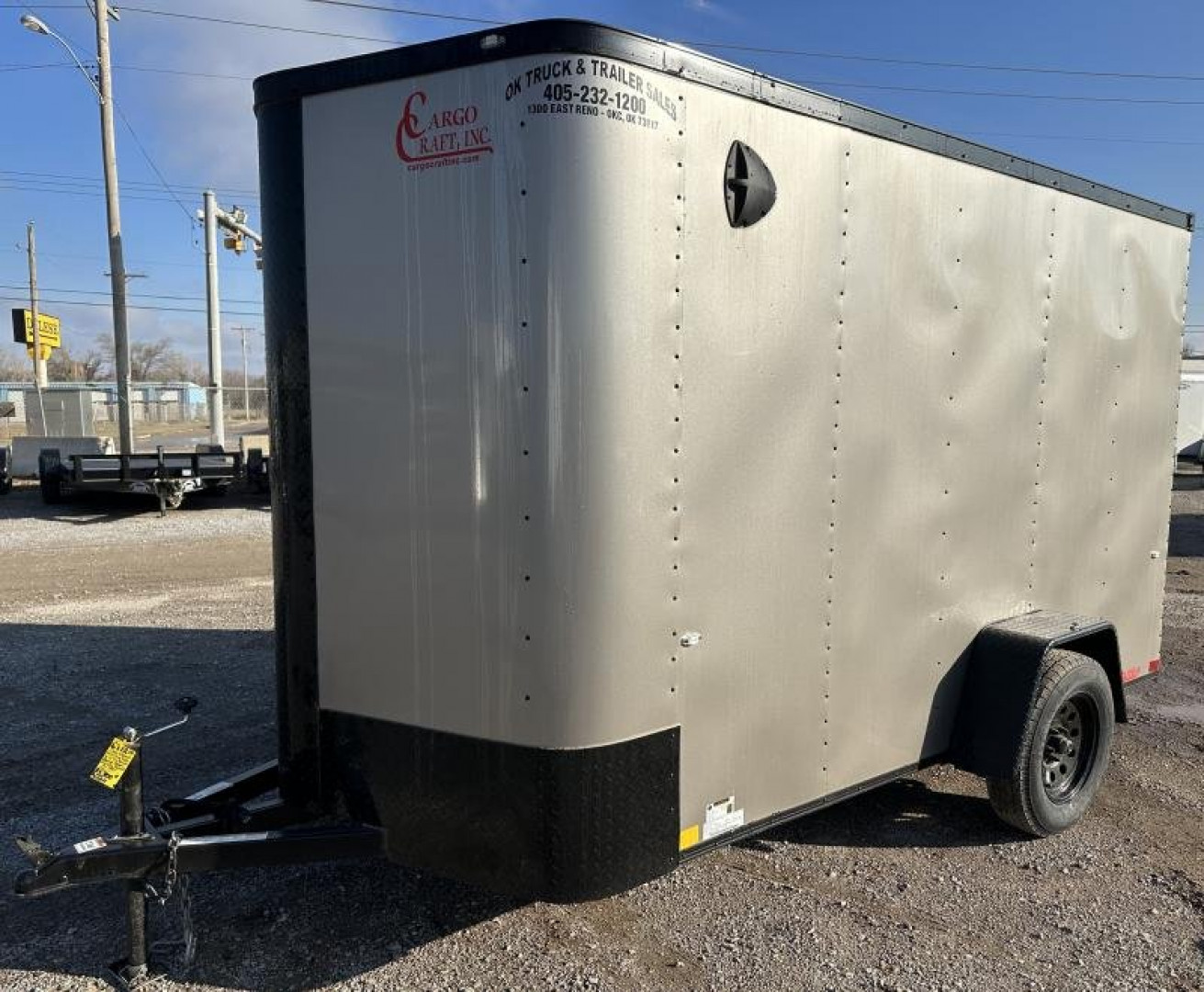 New 2025 Cargo Craft 6x12 Elite V Nose Sport Cargo / Enclosed Trailer