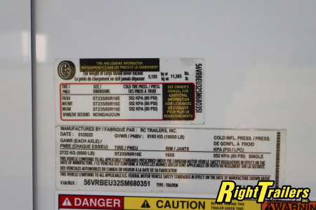 New 2025 8.5X34 RC RACE TRAILER