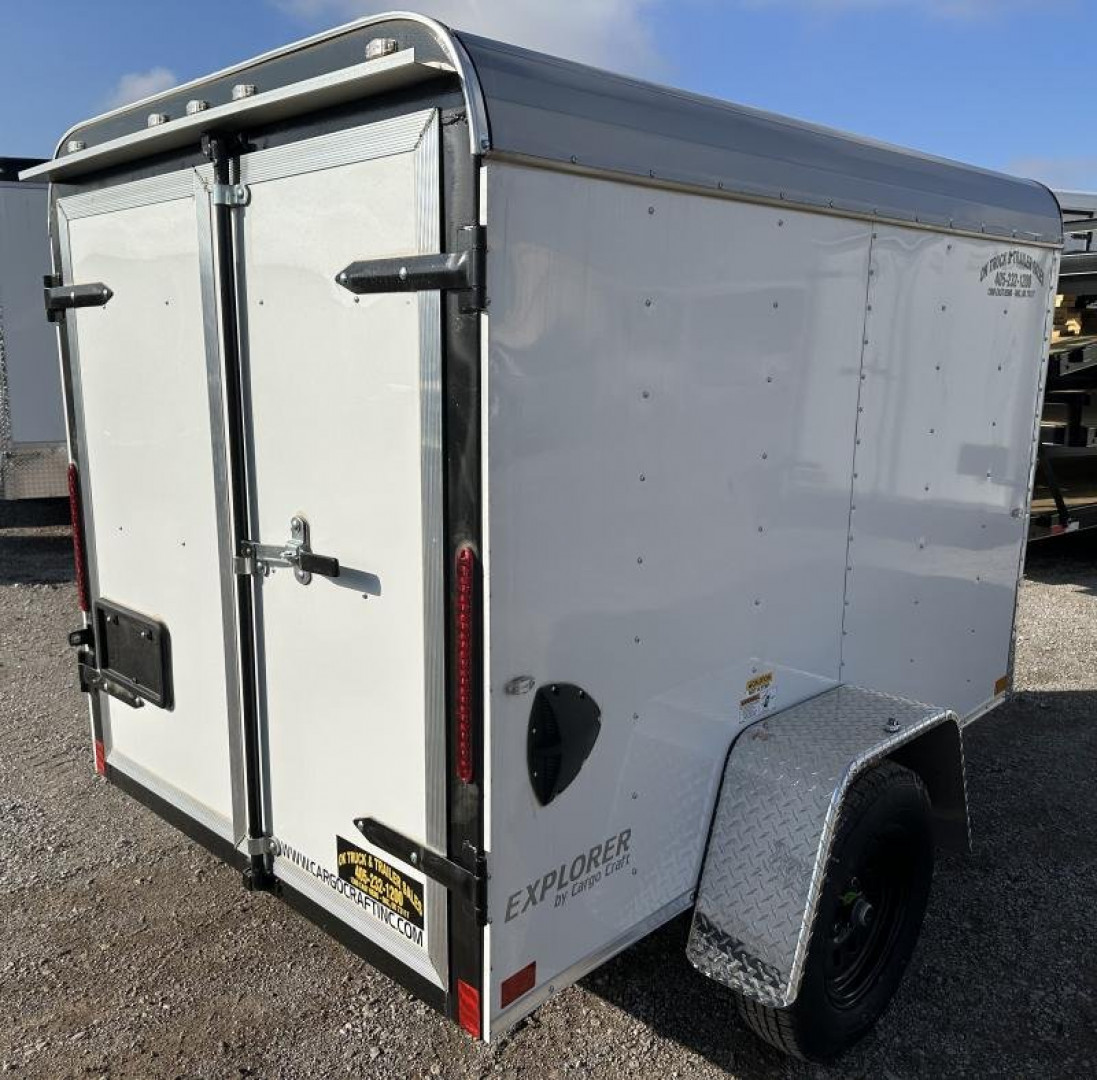 New 2025 Cargo Craft 5x8 Explorer Series Double Doors Cargo / Enclosed Trailer