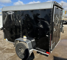 New 202 Cargo Craft 5x8 Explorer Series Ramp Door Cargo / Enclosed Trailer