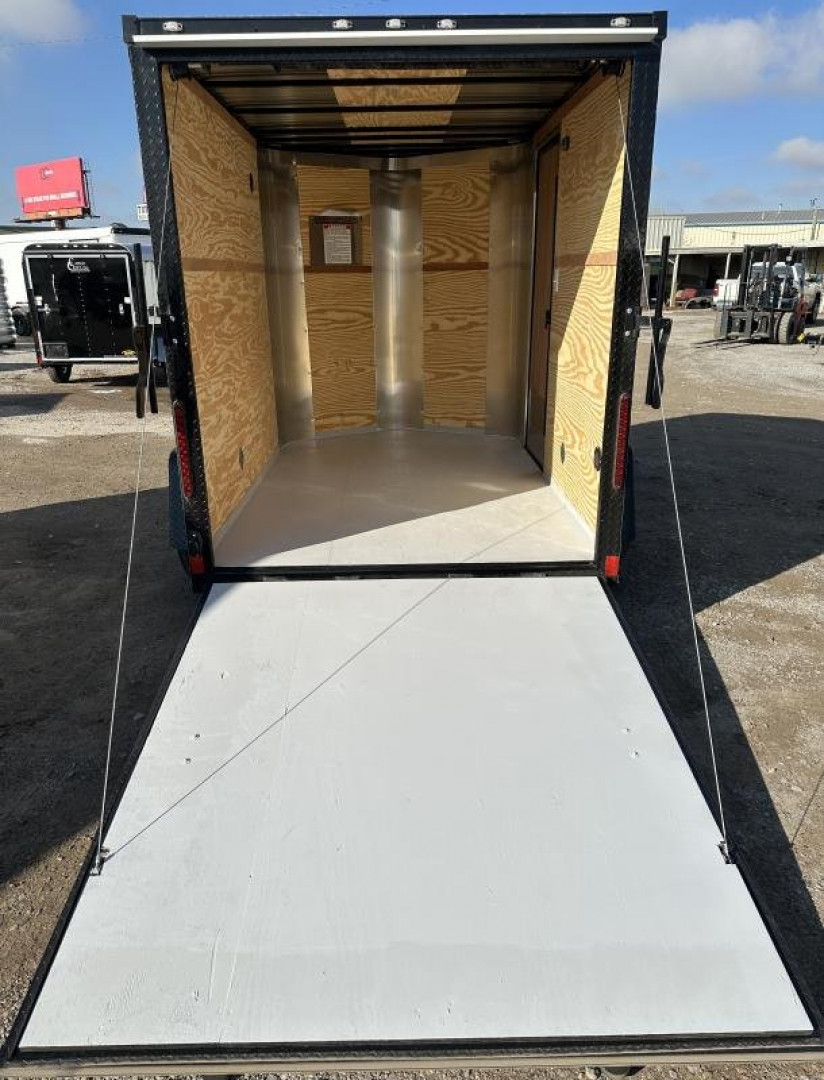 New 2024 Cargo Craft 6x10 Elite V-Nose Sport Ramp Door Cargo / Enclosed Trailer